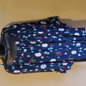 Terra & Sky off shoulder blouse 0x